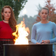 Madelaine Petsch (left), Lili Reinhardt
